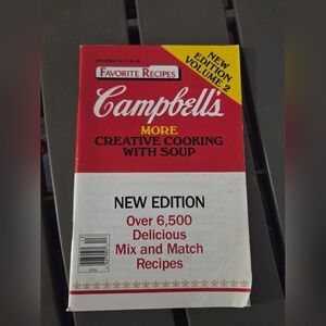 Creative Cooking with Soup Cookbook - Red and White